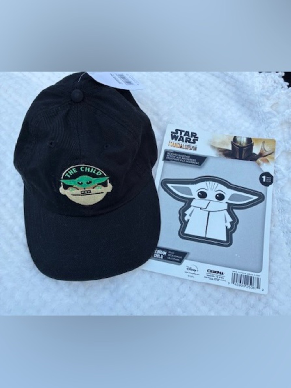 Star Wars 'The Child' Black Baseball Cap & Window Decal